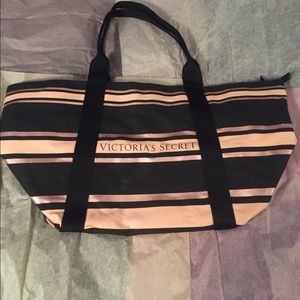 Victoria Secret Pink and Black Tote